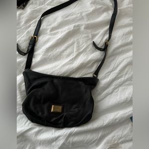 Marc by Marc Jacobs Black Leather Crossbody Bag